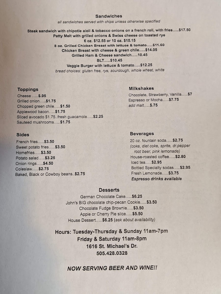 Menu - Santa Fe Bite photo 4